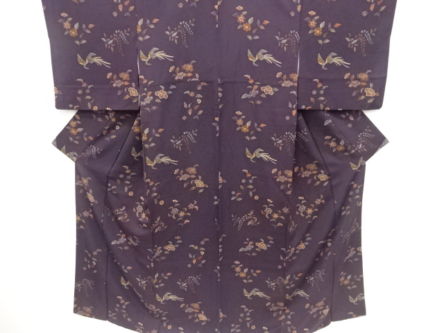 JAPANESE KIMONO / TSUKESAGE KOMON / BIRD